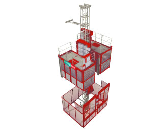 PASSENGER HOIST ML20 TWIN CAGE